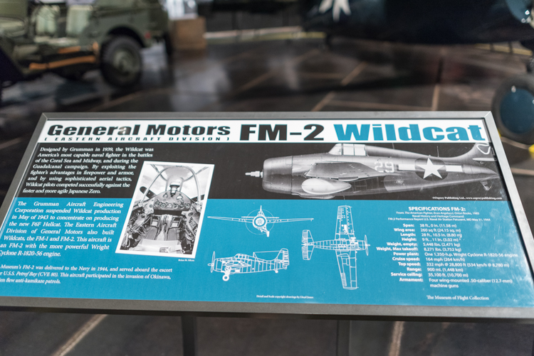 General Moters FM-2 Wildcat＠航空博物館-2