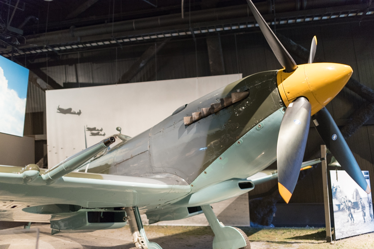 Supermarine Spitfire LF Mk.IX＠航空博物館-1