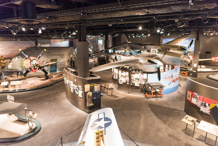 Lockheed P-38L Lightning＠航空博物館